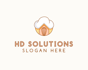 Baking Cooking Hat logo design