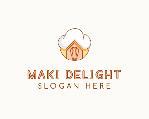 Baking Cooking Hat logo design