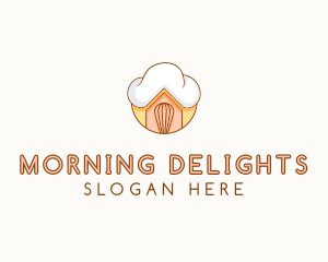 Breakfast - Baking Cooking Hat logo design