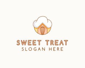 Bake - Baking Cooking Hat logo design