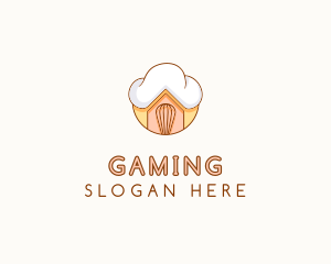 Foodie - Baking Cooking Hat logo design