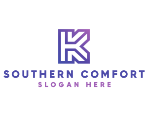 Business Company Letter K logo design