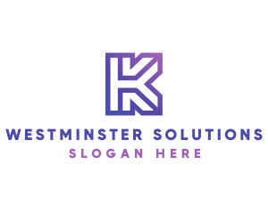 Business Company Letter K logo design