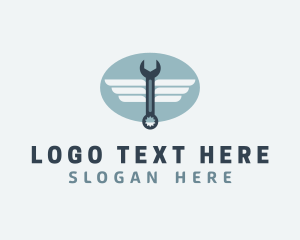 Mechanic - Wrench Tool Repairman logo design