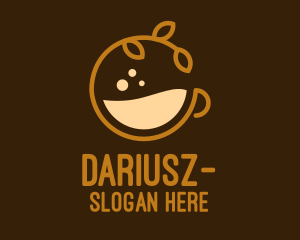Organic Coffee Cup Logo
