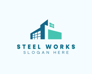 Storage Warehouse Factory logo design