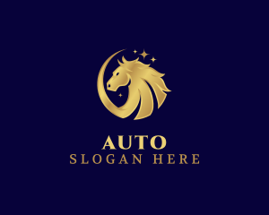 Luxury Horse Animal Logo