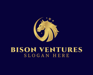 Luxury Horse Animal logo design