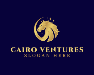 Luxury Horse Animal logo design