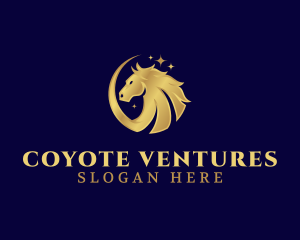 Luxury Horse Animal logo design