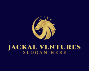 Luxury Horse Animal logo design