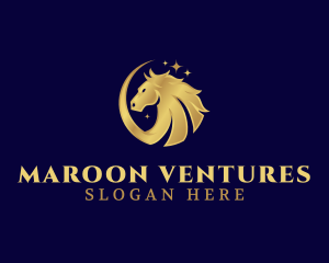 Luxury Horse Animal logo design