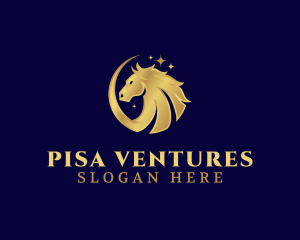 Luxury Horse Animal logo design