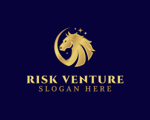 Luxury Horse Animal logo design