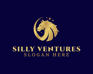 Luxury Horse Animal logo design