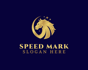 Luxury Horse Animal logo design