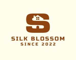 Brown House Letter S logo design