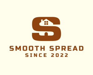 Brown House Letter S logo design