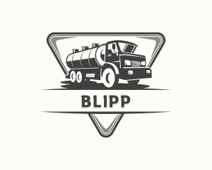 Tanker Truck Petroleum Transportation Logo