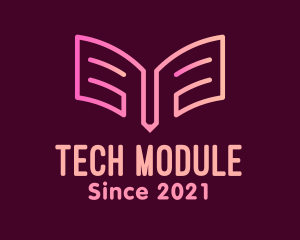 Module - Pencil Open Book logo design