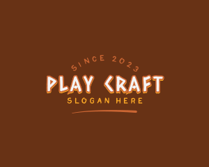 Playful Rustic Festival logo design