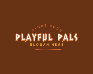 Playful Rustic Festival logo design