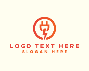 Icon - Power Plug Electricity logo design