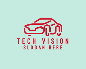 Futuristic - Futuristic Modern Car logo design