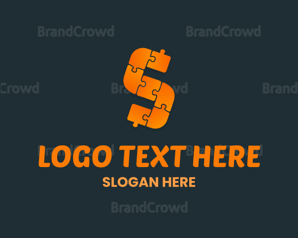 Creative Puzzle Business Letter S Logo