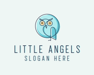 Owl Bird Aviary logo design