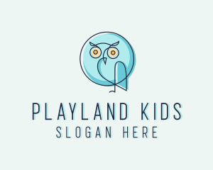 Owl Bird Aviary logo design