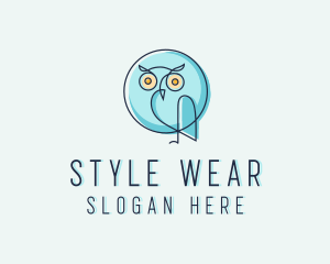 Owl Bird Aviary logo design