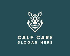 Calf - Hippo Corporate Advisory logo design