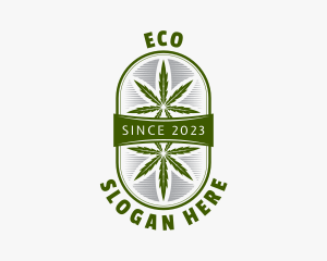 Marijuana - Weed Cannabis Leaf logo design
