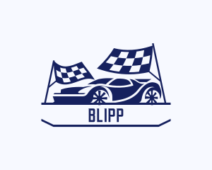 Gokart - Racing Car Tournament logo design