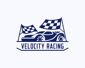 Racing Car Tournament logo design