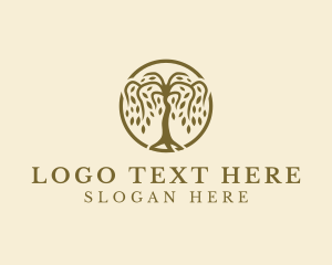 Tree - Natural Tree Agriculture logo design