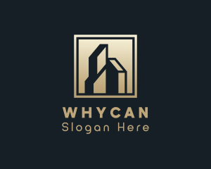 Luxury Hotel Real Estate Logo