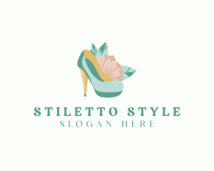 High Heels Stiletto logo design