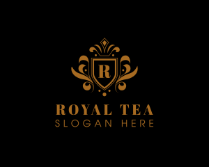 Royal Shield Crown Monarch   logo design