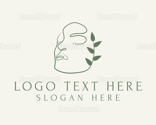 Natural Facial Skin Care Logo