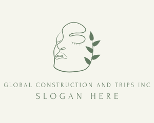 Natural Facial Skin Care Logo