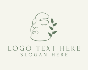 Natural Facial Skin Care Logo