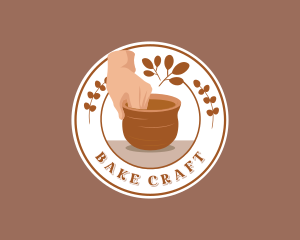 Handmade Clay Pottery logo design