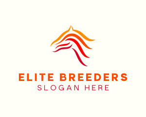 Fire Horse Equine logo design