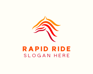 Fire Horse Equine logo design