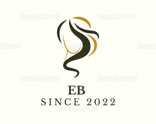 Elegant Fashion Hair Salon Logo