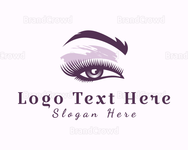 Purple Cosmetics Beauty Logo