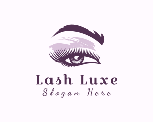 Purple Cosmetics Beauty logo design