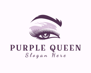 Purple Cosmetics Beauty logo design